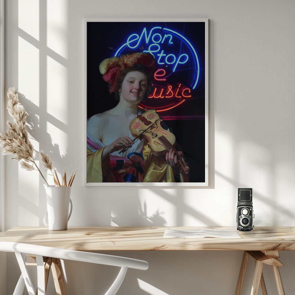 Non Stop the Music- Wall Artwork 0