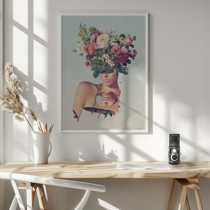 Wall art Flower Ism