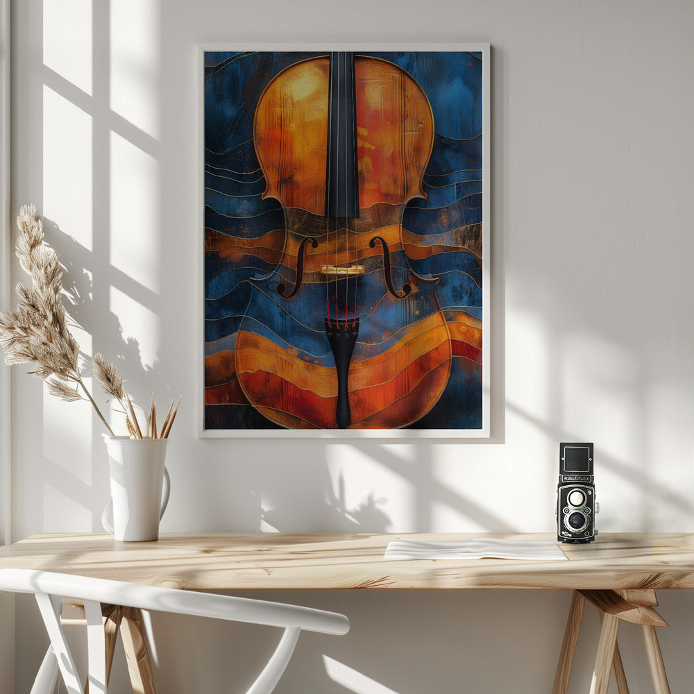 Music Violin 6- -Music Poster Wall Artwork 0
