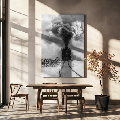 Artwork- Old train-inches-