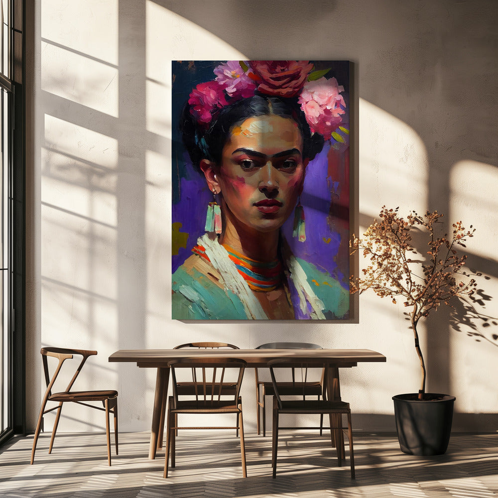 Wall art Portrait Of Frida