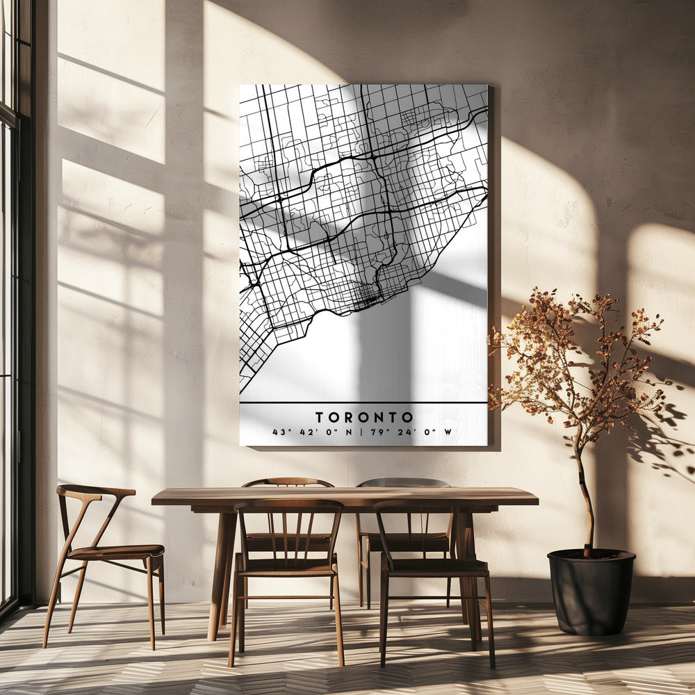 Black Maps 89-Wall Art In Black Floating Frame-36X48inches