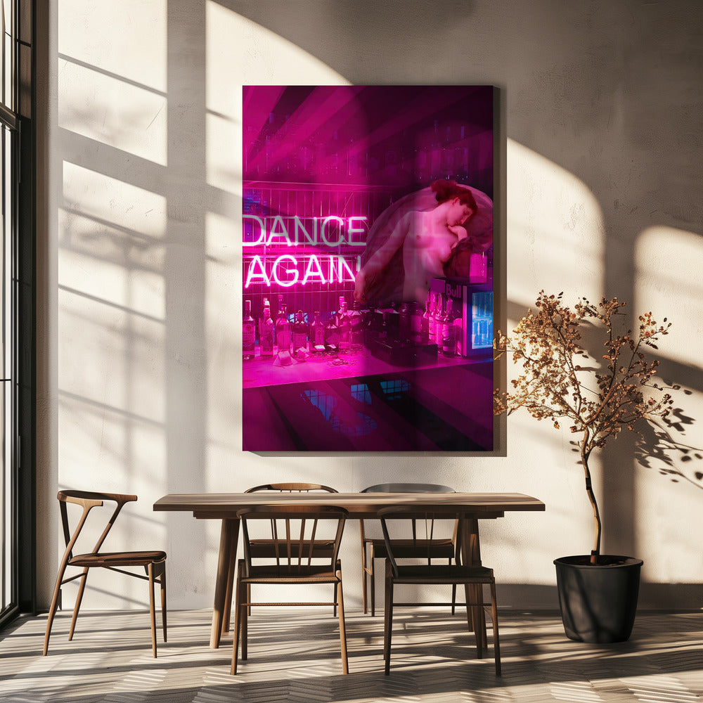 canvas prints Dance Again36X48inches- Black Frame