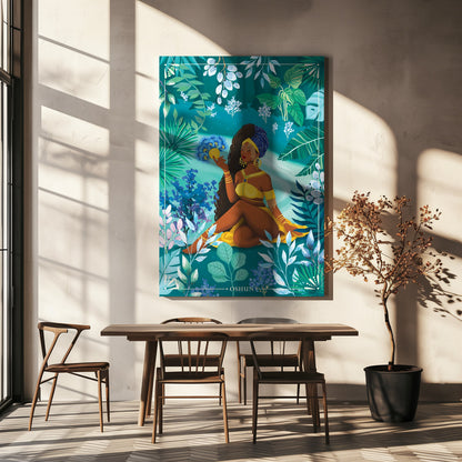 Wall art Oshun Orisha Goddess