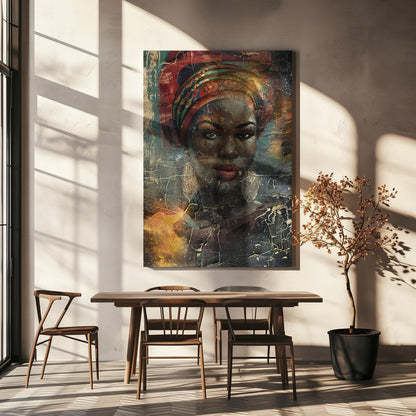 Wall art African Art Illustration Wallart 068