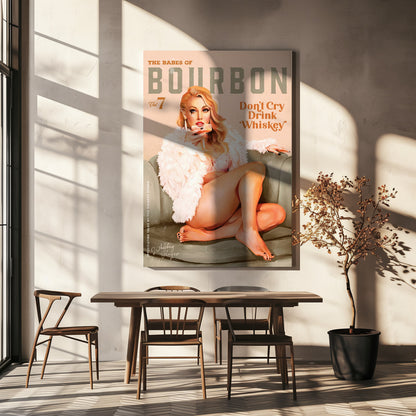 Babes of Bourbon Vol 7 Sexy Vintage Whiskey Pinup Girl