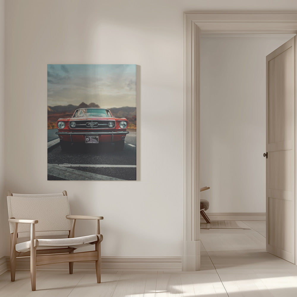 Wall art Vintage Car Love