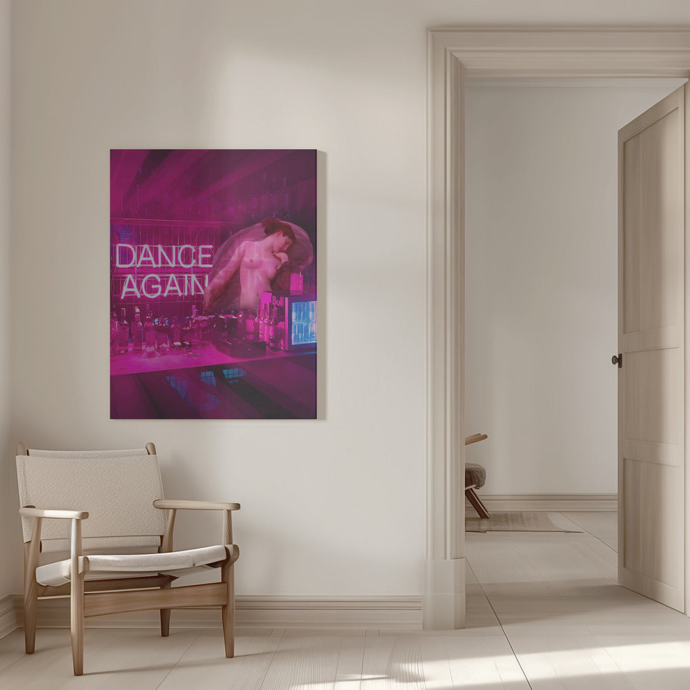 canvas prints Dance Again16X20inches- White Frame