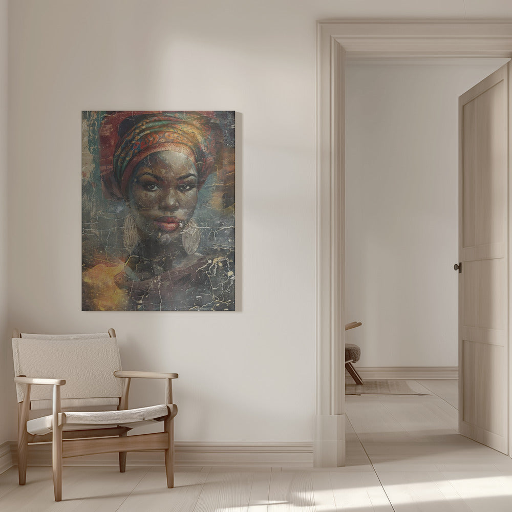 Wall art African Art Illustration Wallart 068