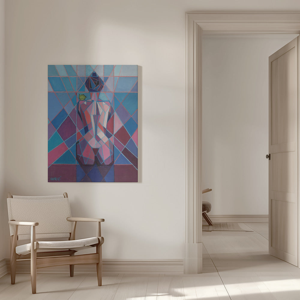  Cubist Woman (2010) Wall Artwork 0