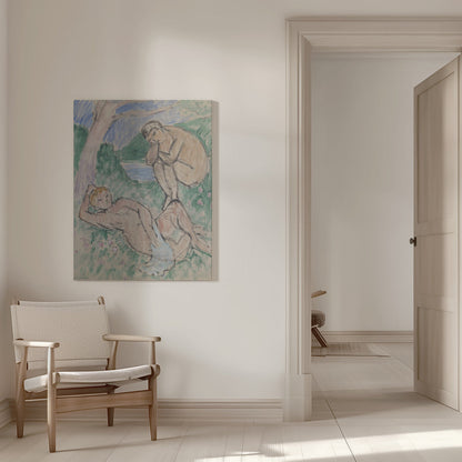Artwork  Baigneurs -inches