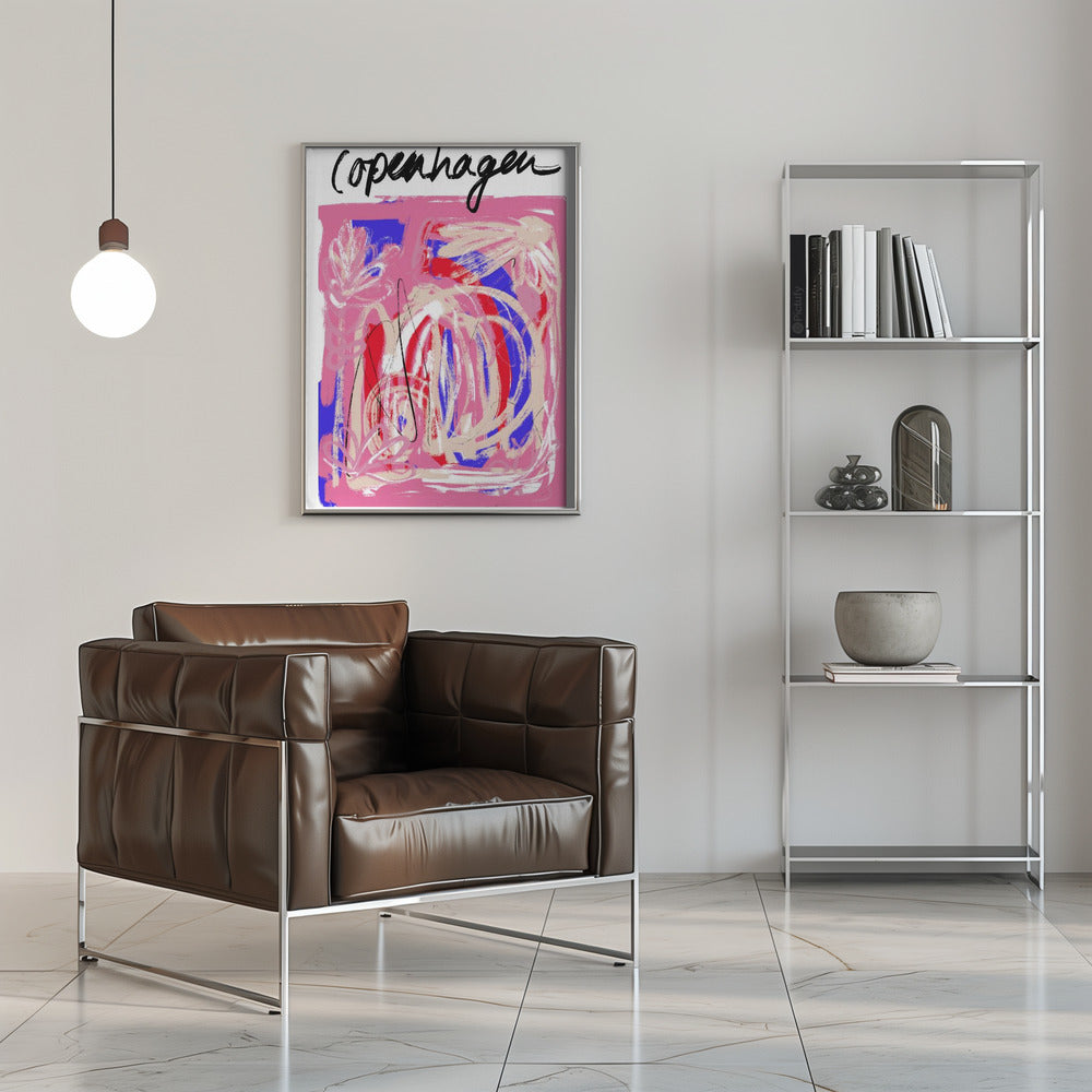 Abstract Art Canvas Print-wall-art-copenhagenabstract5-size24x36-