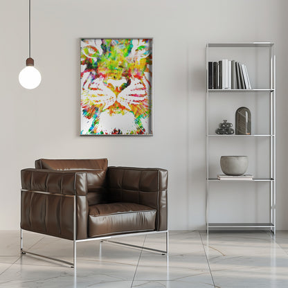 Abstract Art Canvas Print-wall-art-tigre-02-