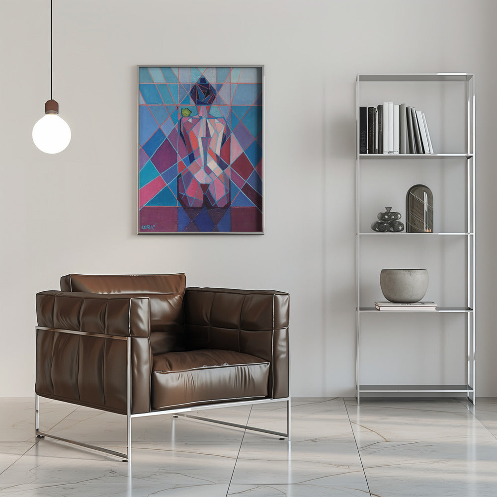  Cubist Woman (2010) Wall Artwork 0
