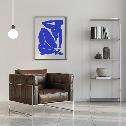 Artwork  Nudo Blu III 1952 -inches