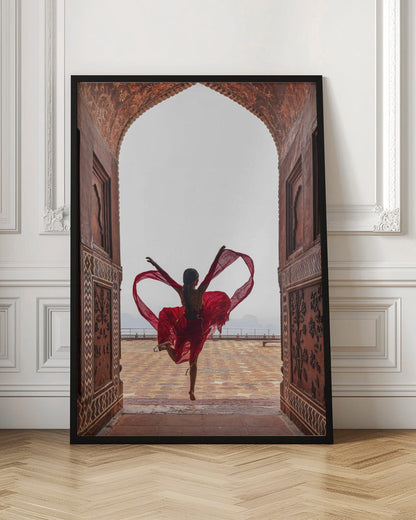 Taj Mahal's Heart- Wall Artwork Gallery Wrapped (Ready to Hang)