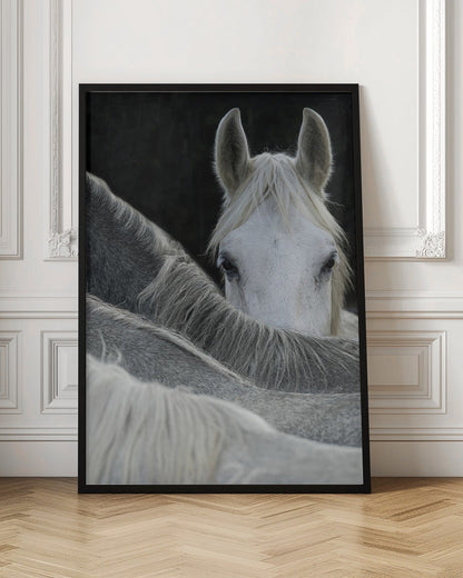  Look Wall Artwork In Black Floating Frame