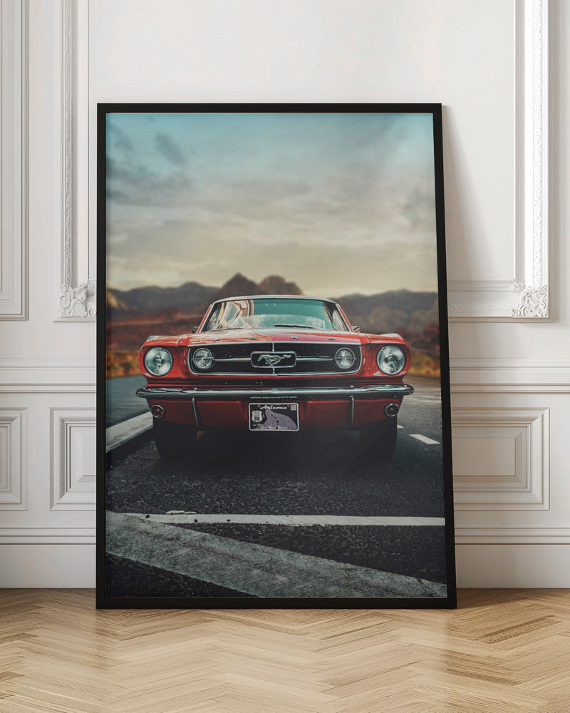 Wall art Vintage Car Love