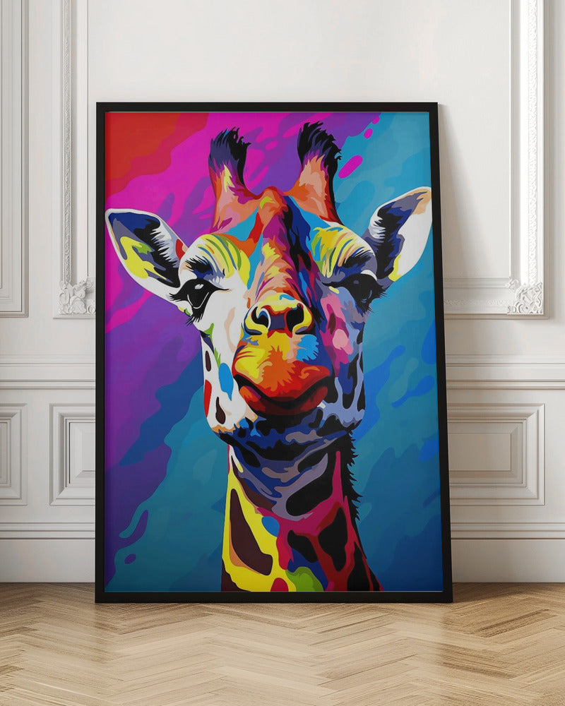 Wall art Giraffe Pop Art