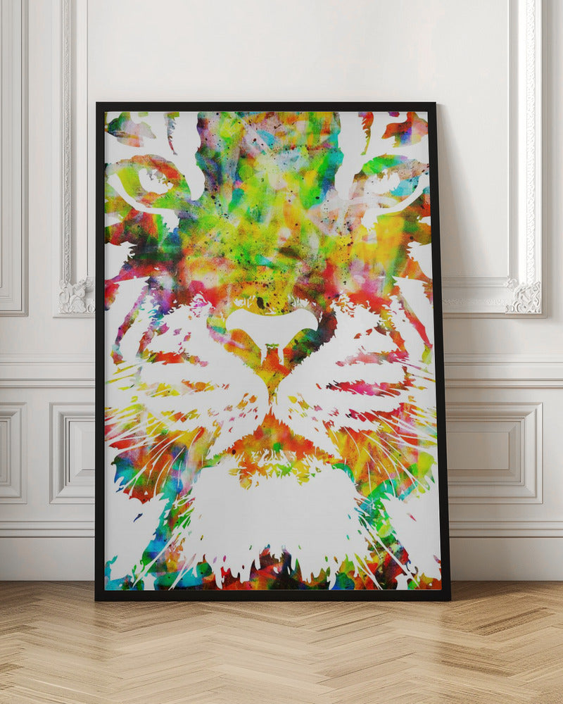 Abstract Art Canvas Print-wall-art-tigre-02-36X48