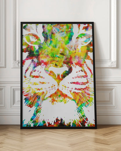 Abstract Art Canvas Print-wall-art-tigre-02-36X48