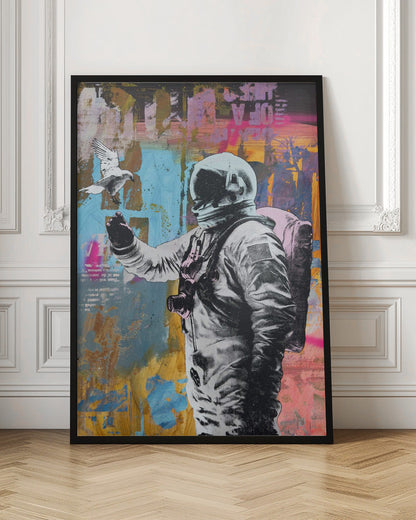 Augmented Reality 1 Wall Artwork In Black Floating Frame