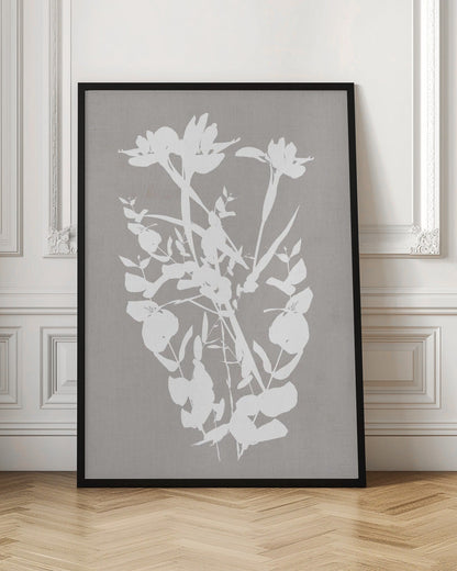 Artwork- Botanical Illustration 4-24X36inches-Gallery Wrapped (Ready to Hang)
