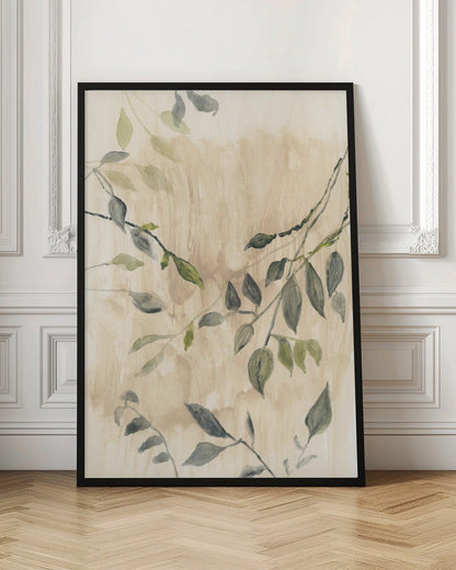 Artwork- Colour Washed Leaves No4-24X36inches-Gallery Wrapped (Ready to Hang)