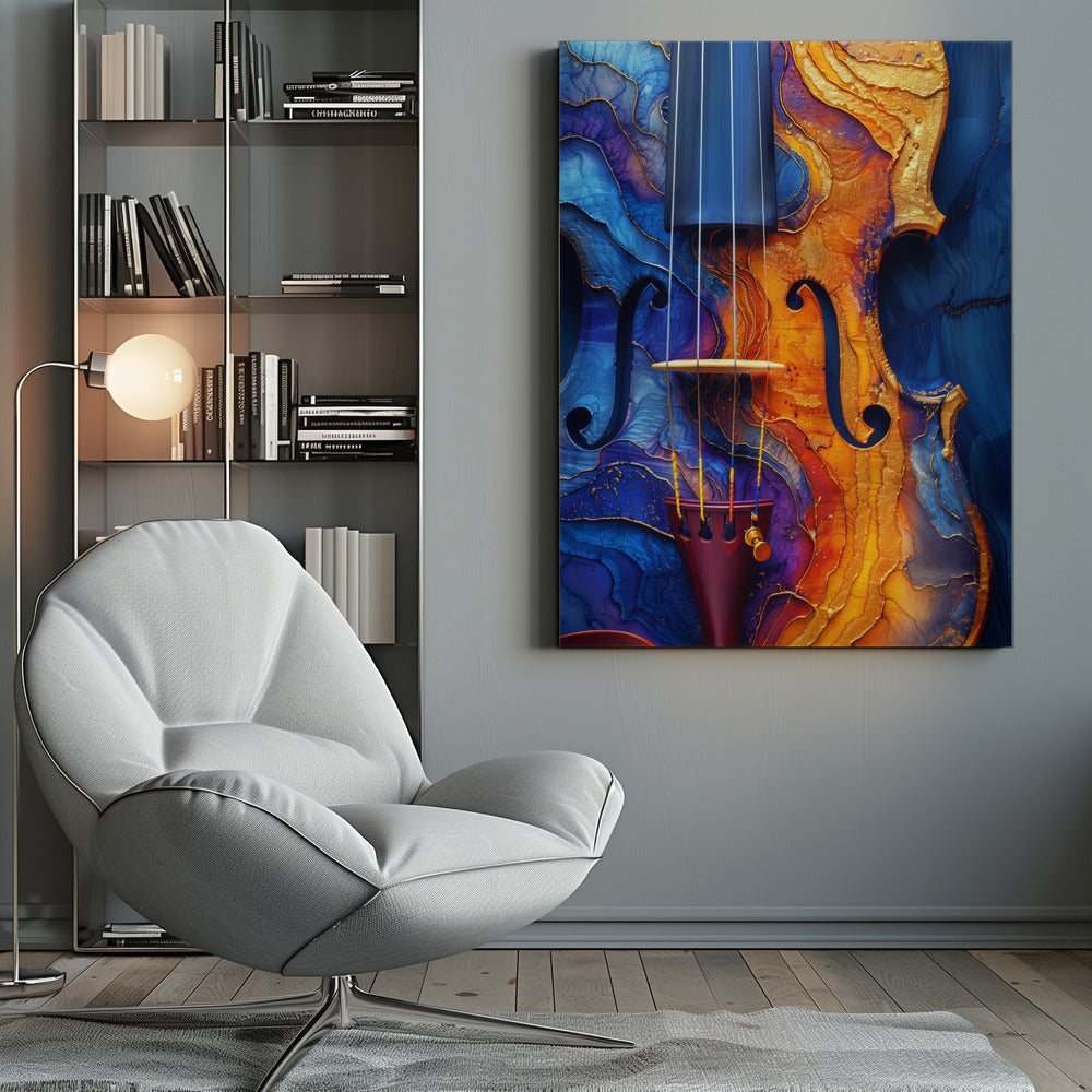 Music Violin 2--Poster Music Wall Artwork 0