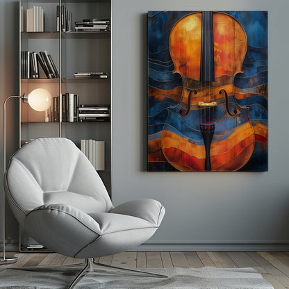 Music Violin 6- -Music Poster Wall Artwork 0