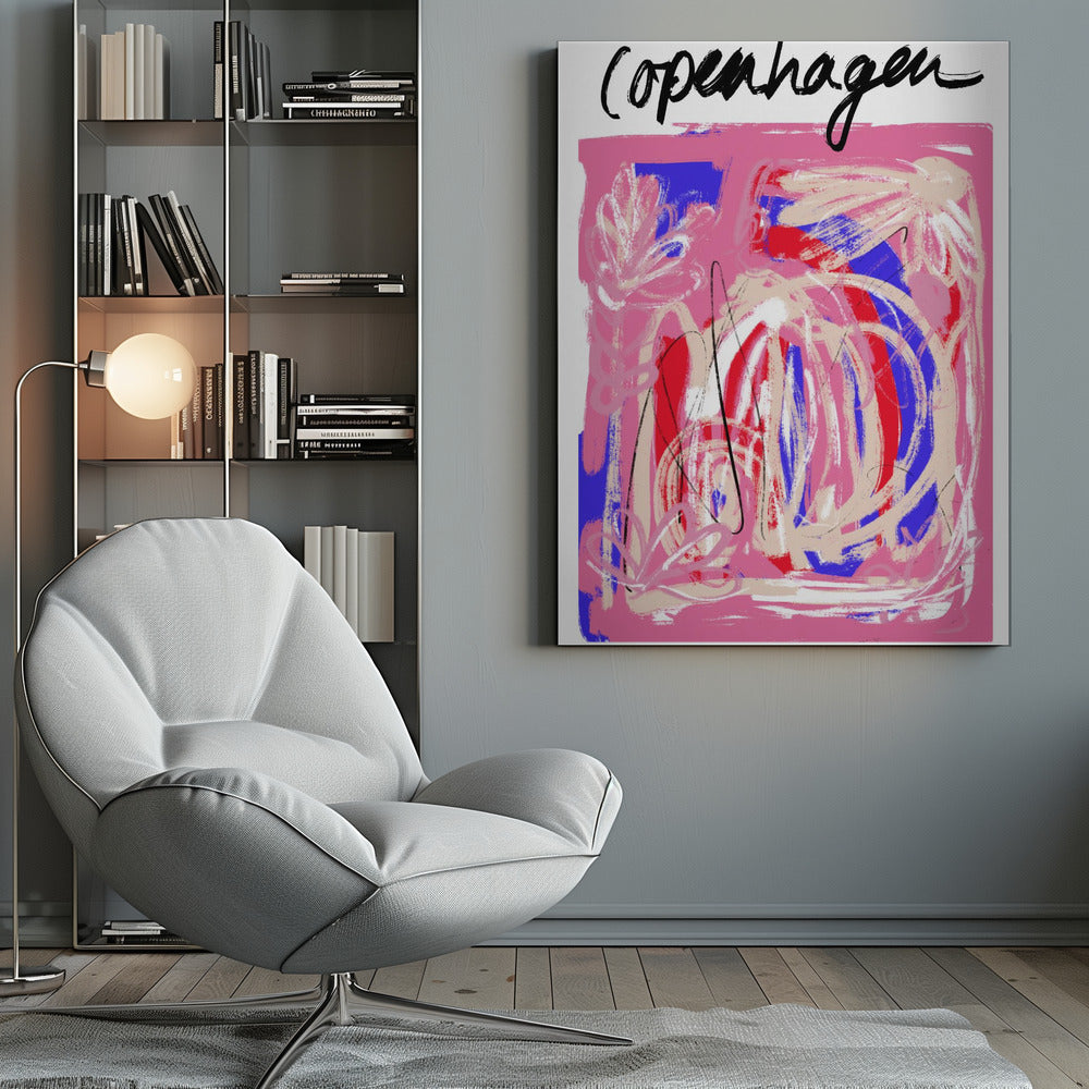 Abstract Art Canvas Print-wall-art-copenhagenabstract5-size24x36-