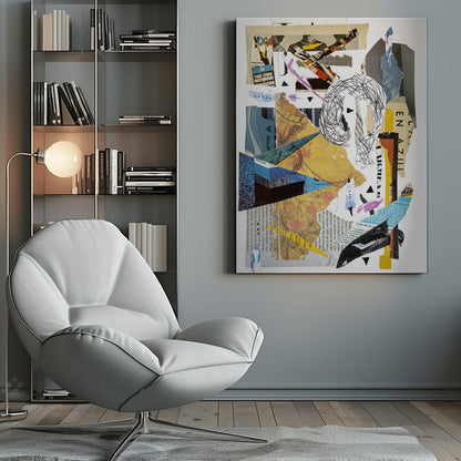 Abstract Art Canvas Print-wall-art-abstract-collage-2-