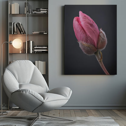 Wall art Pink Tulip 1