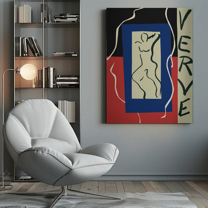 Artwork  Verve 1937, Copertina Di Verve 36X48-inches
