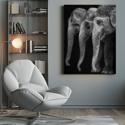 Wall art Nature\'s great masterpiece, an elephant; the only harmless great thing ...