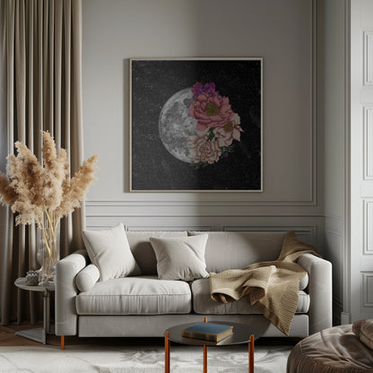 Wall art Moon Abloom New Square