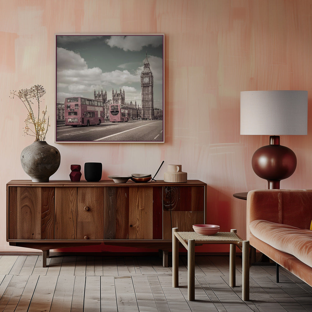  Typical London | urban vintage style Wall Artwork 0