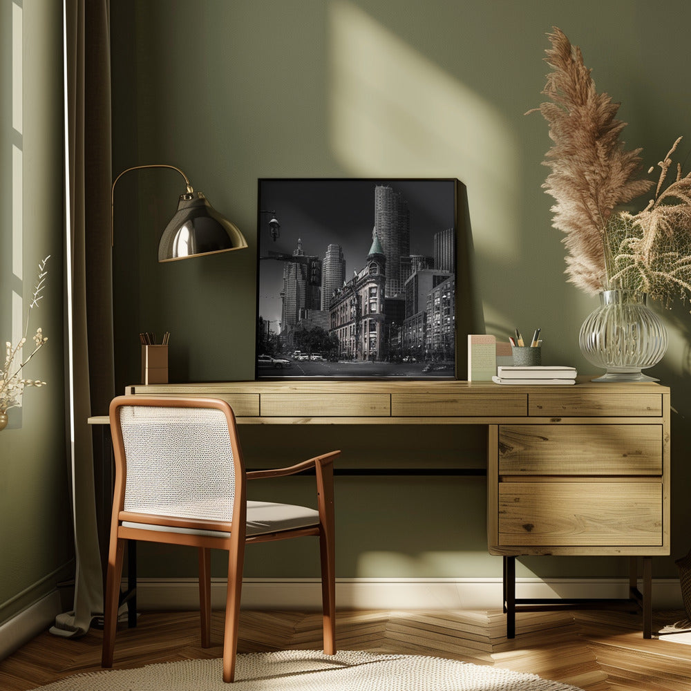 Canadian Flatiron Canvas Print