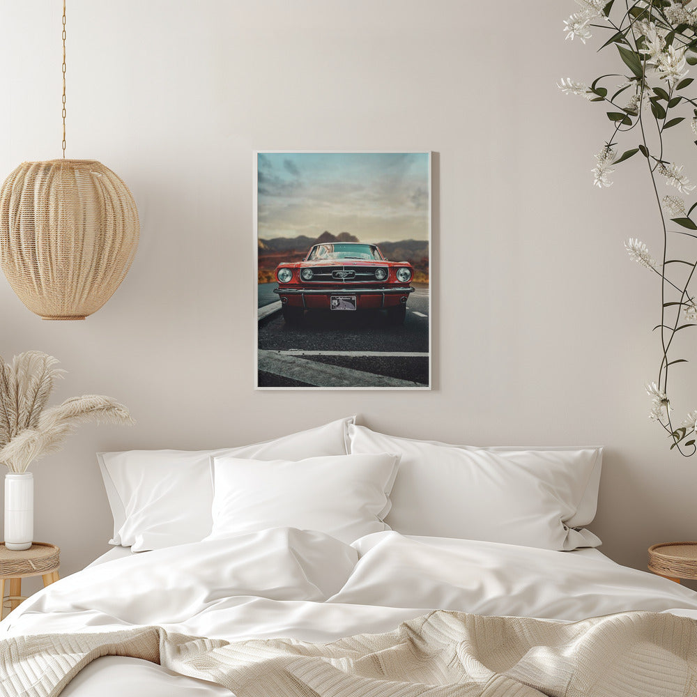 Wall art Vintage Car Love