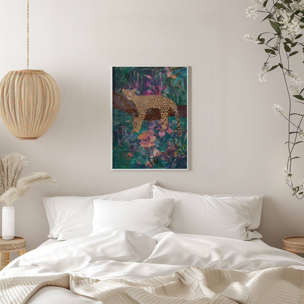 Artwork Leopard Jungle2 11inches- 