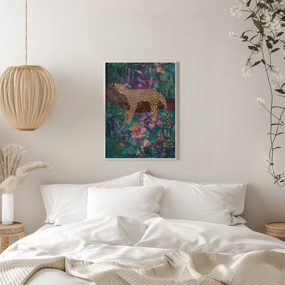 Artwork Leopard Jungle2 11inches- 