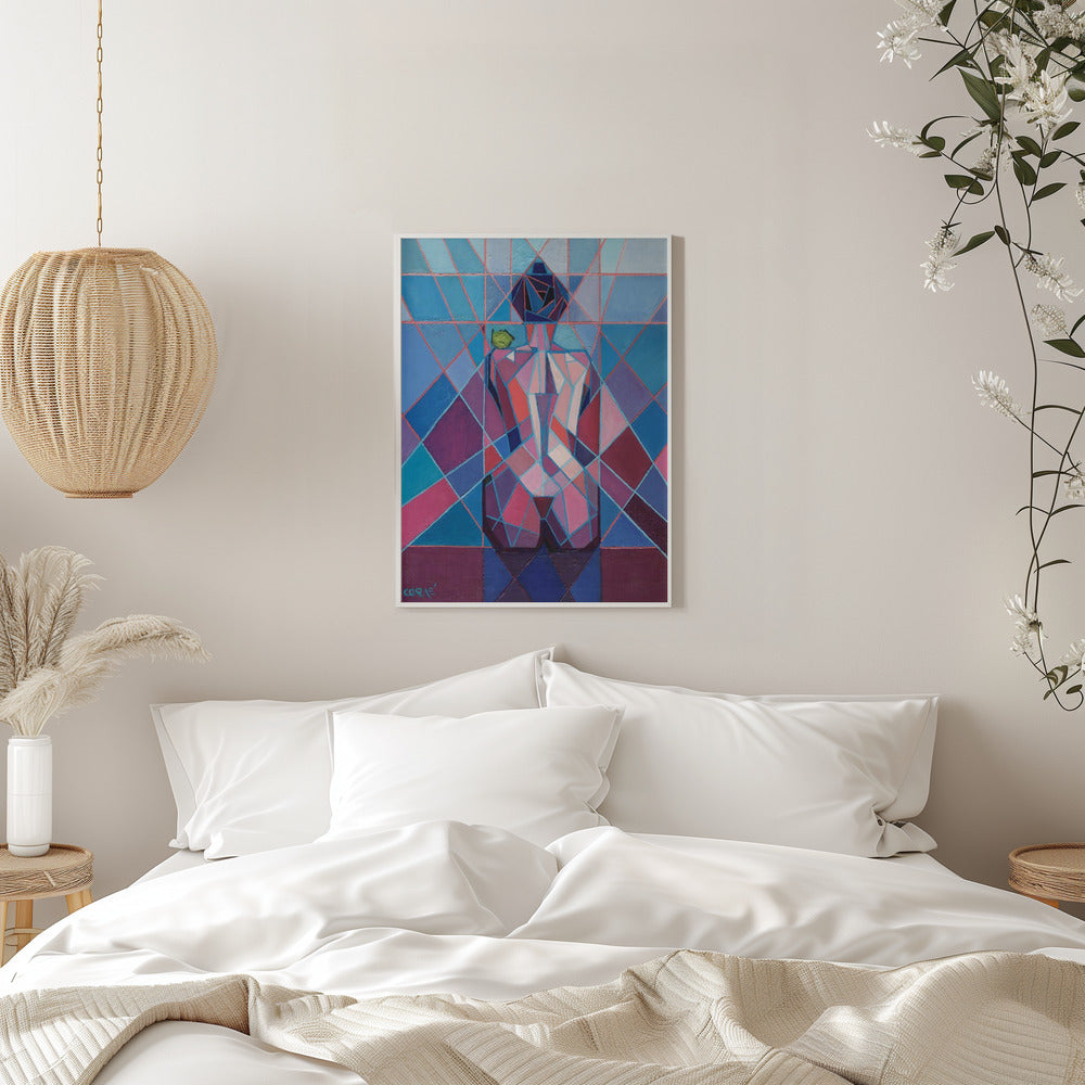  Cubist Woman (2010) Wall Artwork 0