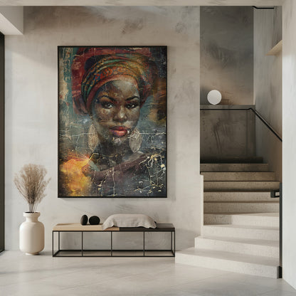 Wall art African Art Illustration Wallart 068