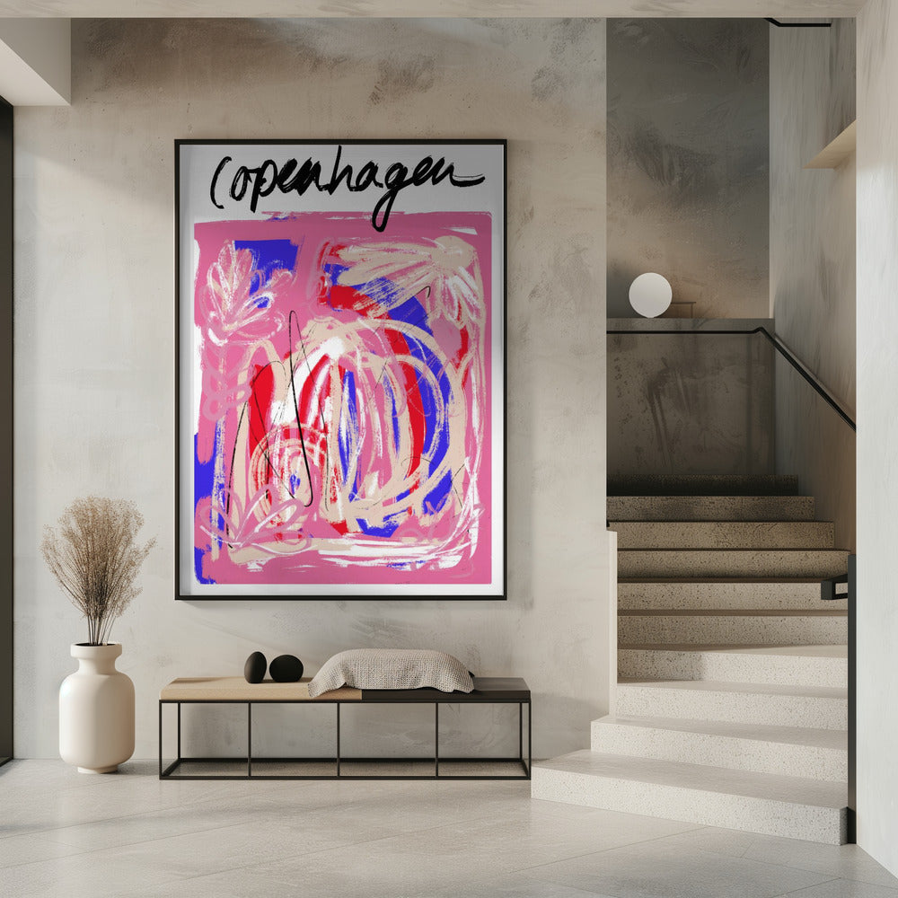 Abstract Art Canvas Print-wall-art-copenhagenabstract5-size24x36-