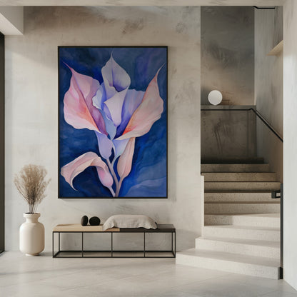 Wall art Painted Shapes and Plants 15