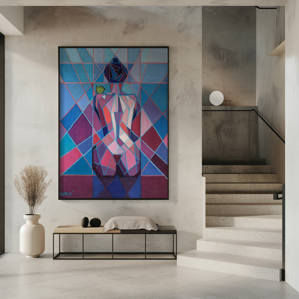 Cubist Woman (2010) Wall Artwork 0