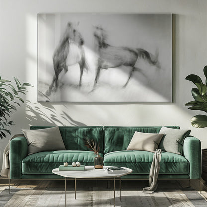 Artwork- Shivers-36X24inches-In White Floating Frame