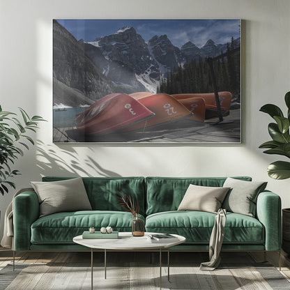 Wall art Four peaks-20X16inches-Gallery Wrapped (Ready to Hang)
