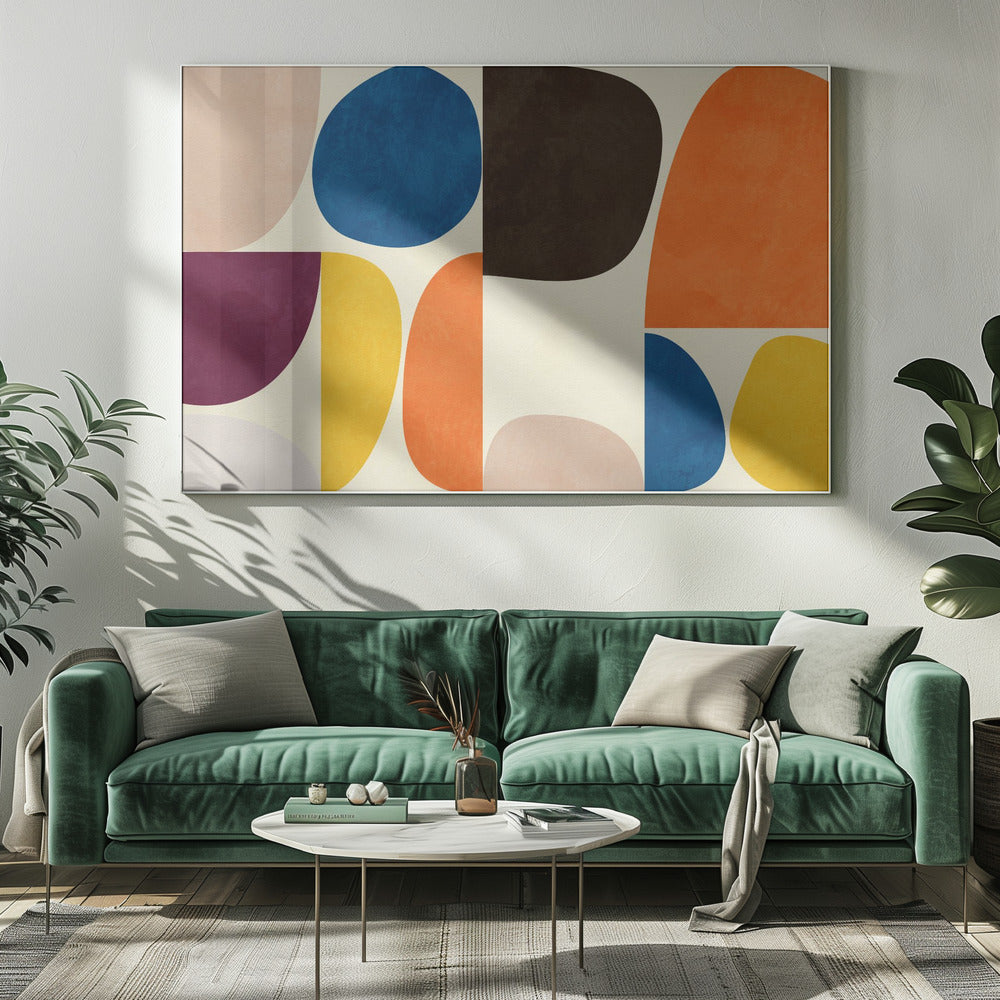 Wall art Vivid Bauhaus