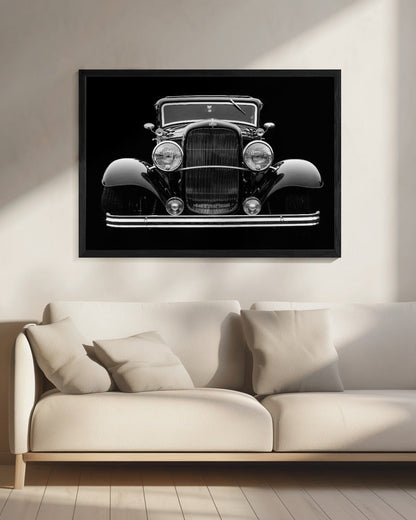 Artwork- Ford.-48X36inches-In White Floating Frame